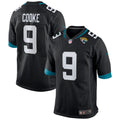 Jacksonville Jaguars Logan Cooke Black Game Jersey