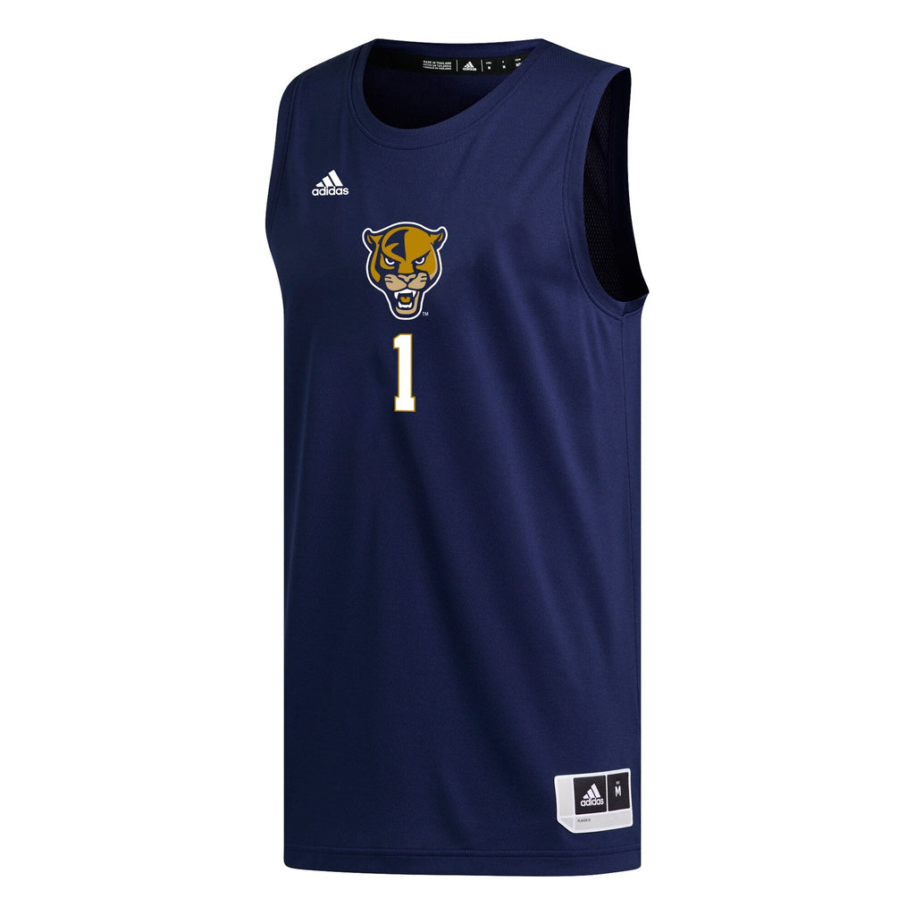 #1 FIU Panthers Replica Basketball Jersey - Navy