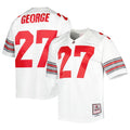 Eddie George White Ohio State Buckeyes Authentic Jersey