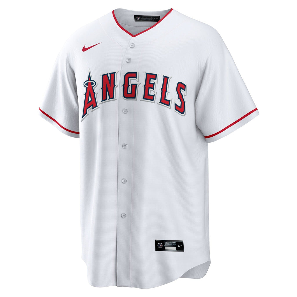 Los Angeles Angels Nolan Schanuel White Home Replica Jersey