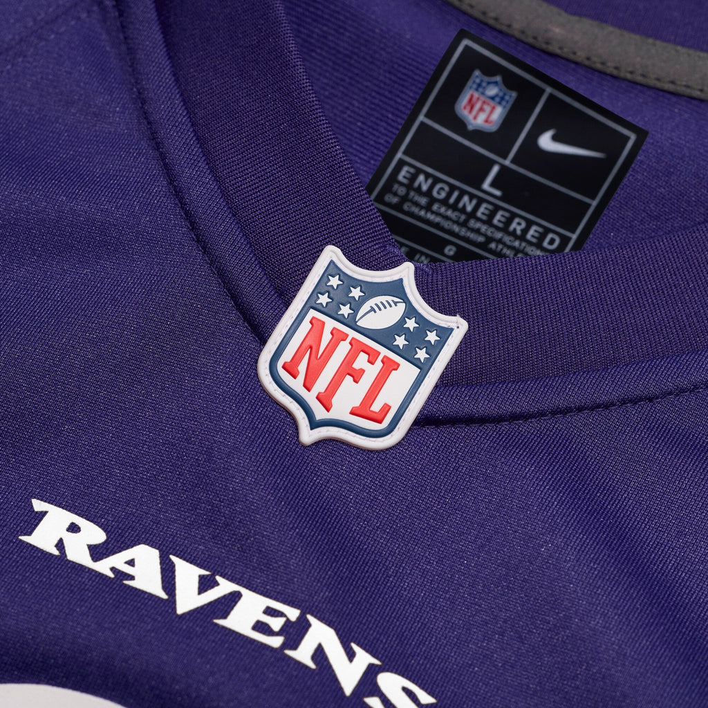 Baltimore Ravens Mike Green Purple Team Game Jersey