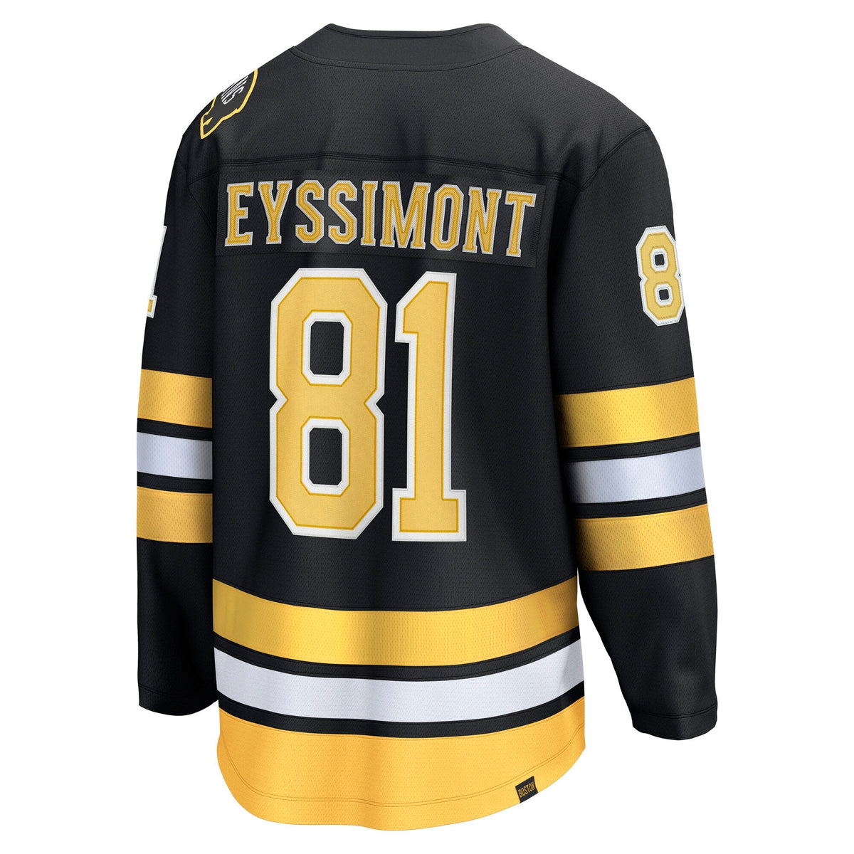 Boston Bruins Michael Eyssimont Black Home Breakaway Player Jersey