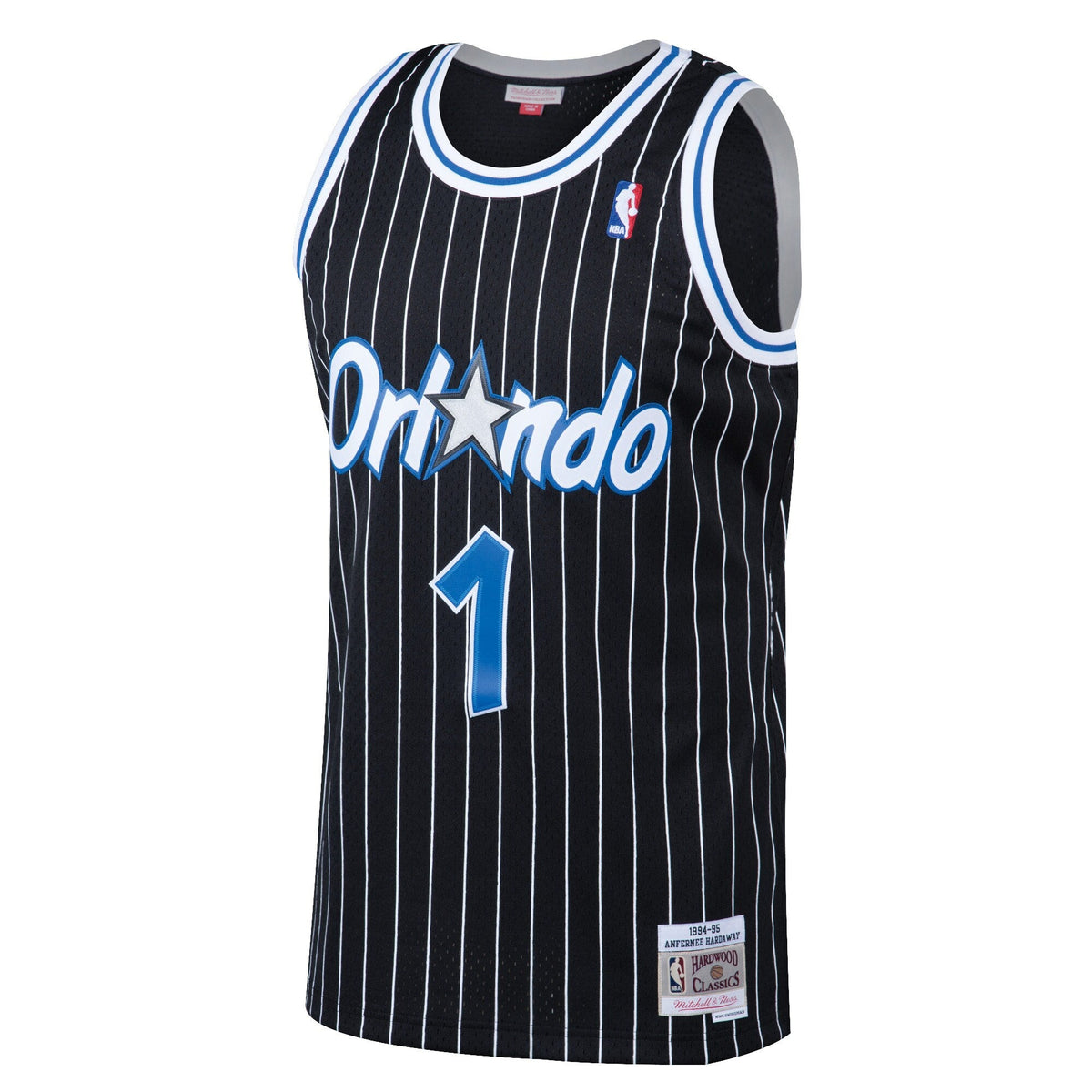 Penny Hardaway Black Orlando Magic 1994-95 Hardwood Classics Swingman Jersey
