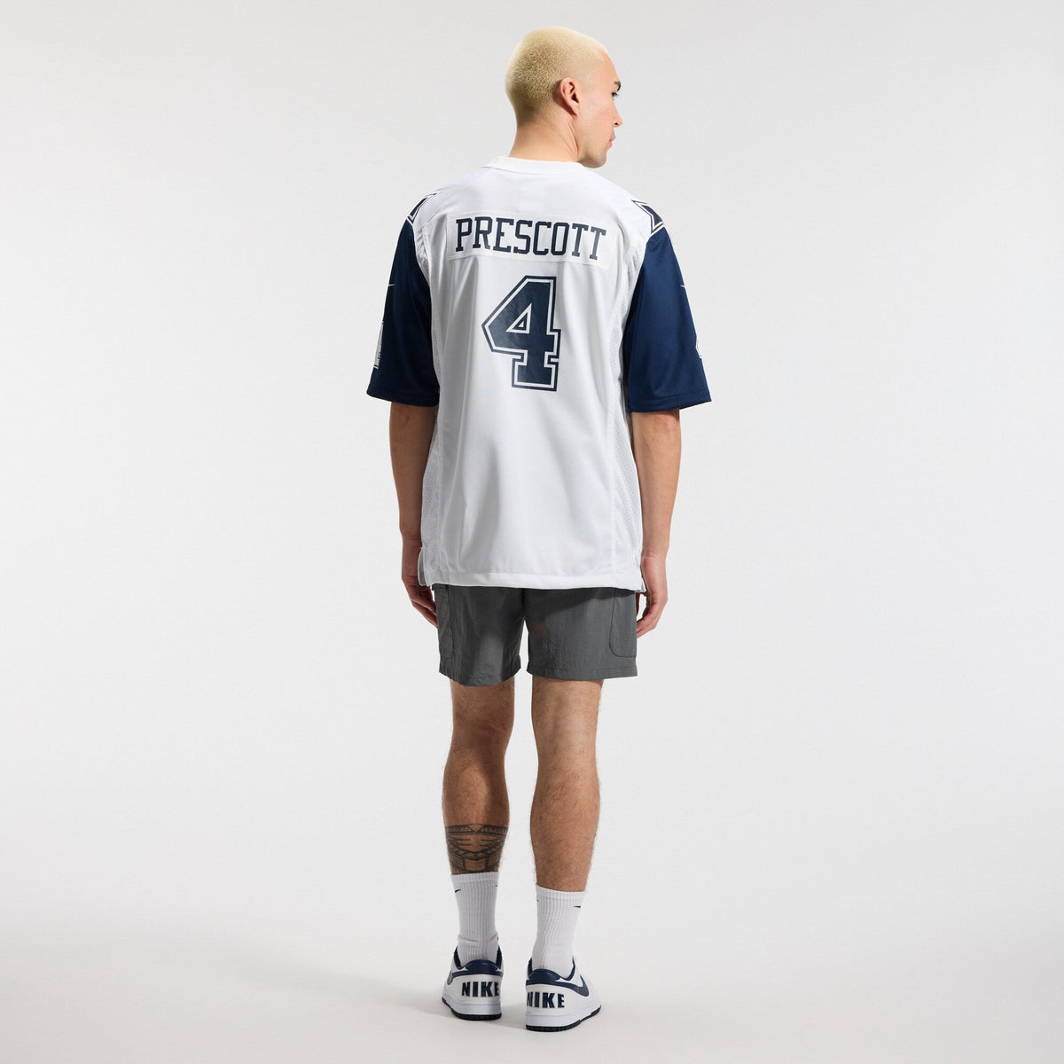 Dallas Cowboys Dak Prescott White Alternate Game Team Jersey