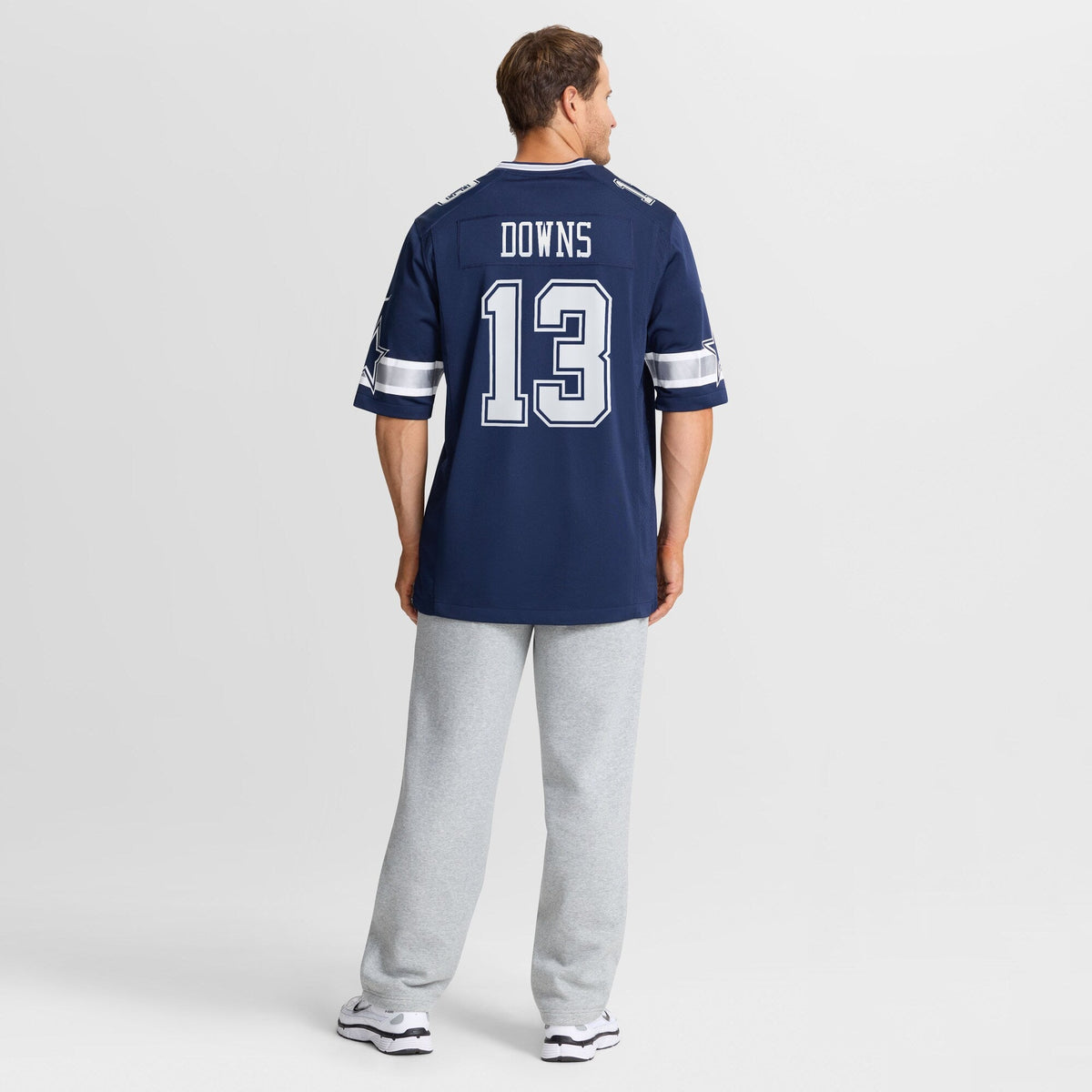 Dallas Cowboys Caleb Downs Navy 2026 NFL Draft First Round Pick No. 11 Team Game Jersey