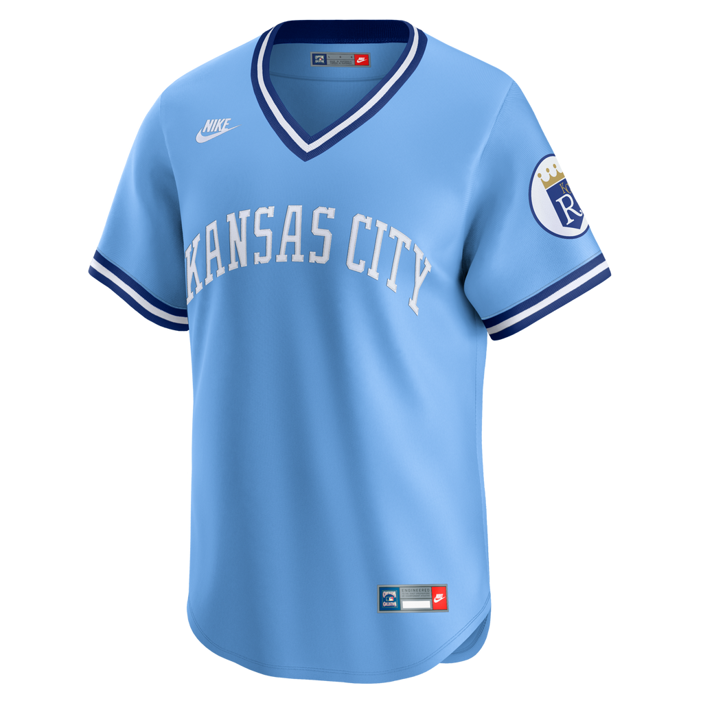 Kansas City Royals Bo Jackson Light Blue Throwback Cooperstown Collection Limited Jersey