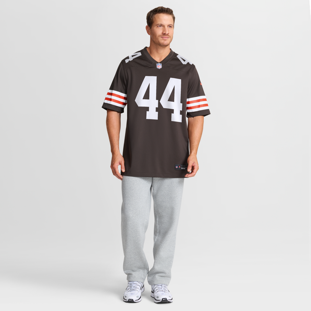 Cleveland Browns Leroy Kelly Brown Game Retired Player Jersey