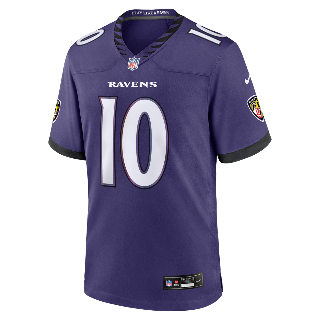 Baltimore Ravens LaJohntay Wester Purple Team Game Jersey