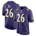 Baltimore Ravens Rasheen Ali Purple Team Game Jersey