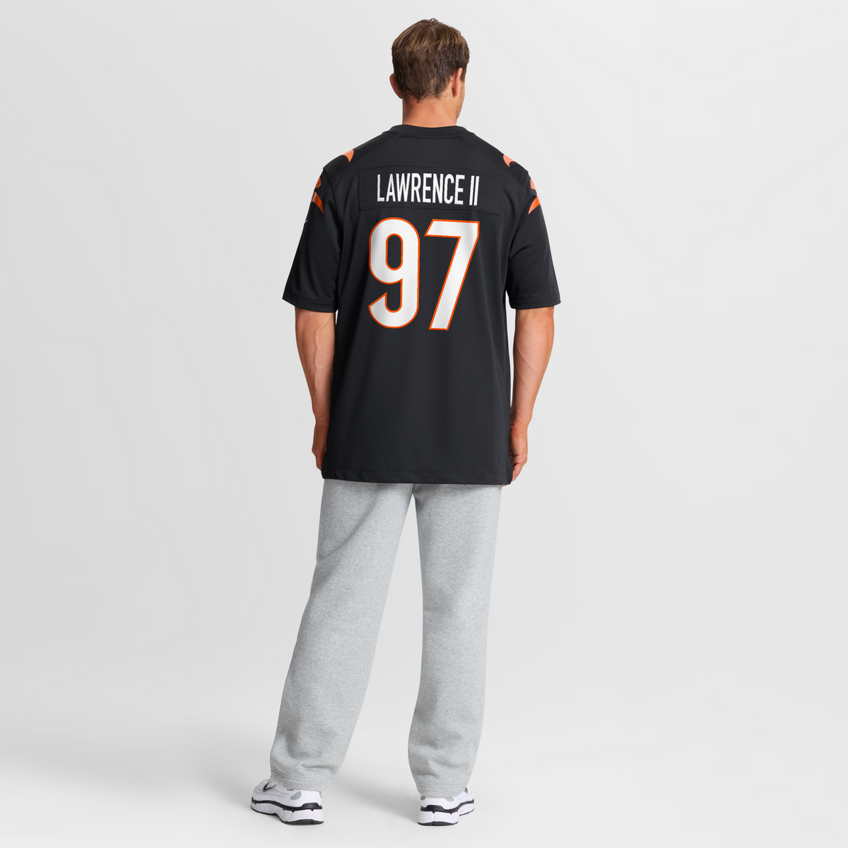 Cincinnati Bengals Dexter Lawrence II Black Game Jersey