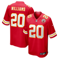 Kansas City Chiefs Nohl Williams Red Team Game Jersey