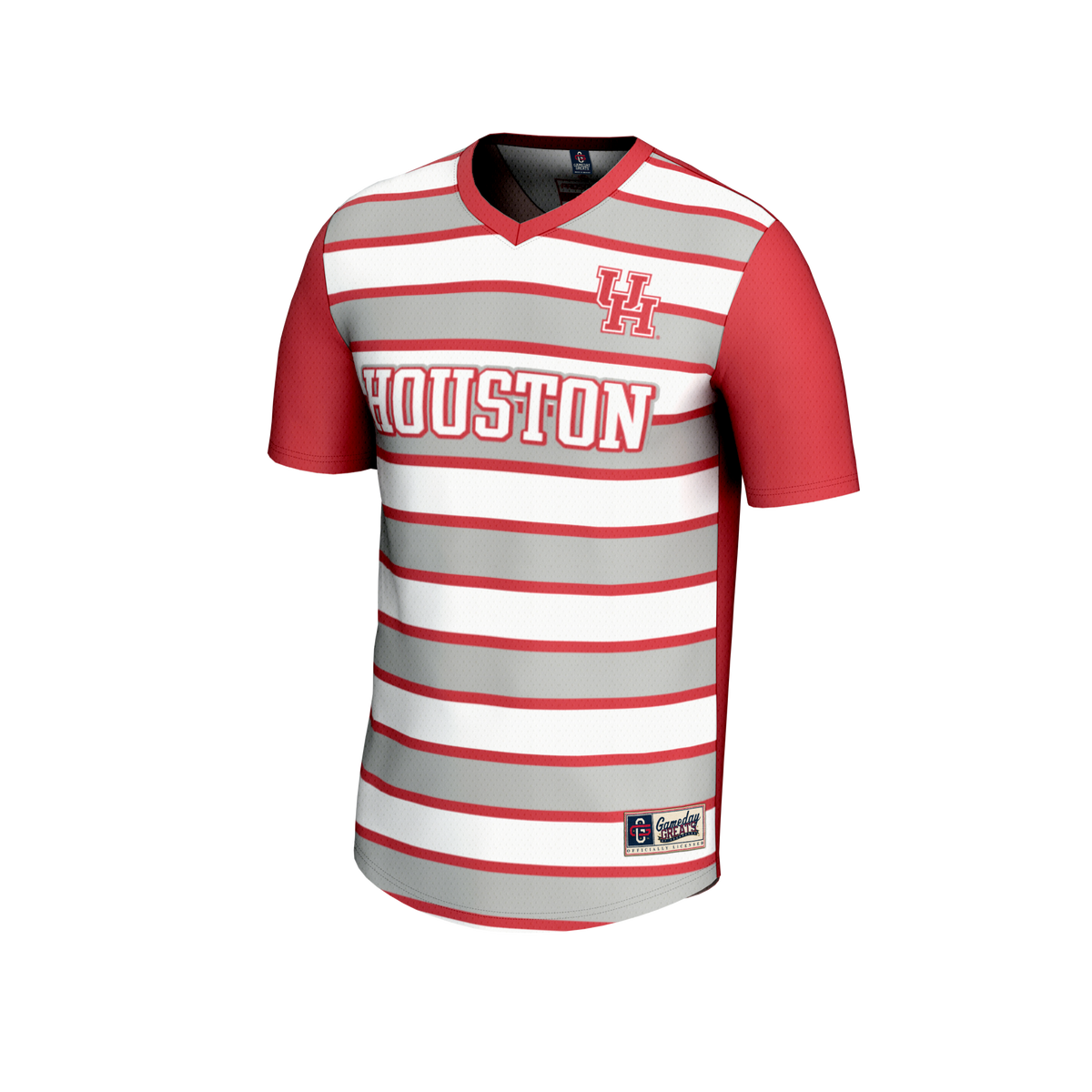 #27 Houston Cougars Lightweight Soccer Fashion Jersey - Red
