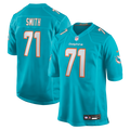 Miami Dolphins Kion Smith Aqua Game Jersey