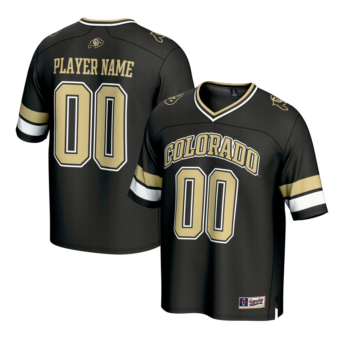 Colorado Buffaloes NIL Pick-A-Player Football Jersey - Black