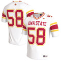 Iowa State Cyclones Lightweight Collegiate Football Whiteout Fashion Jersey