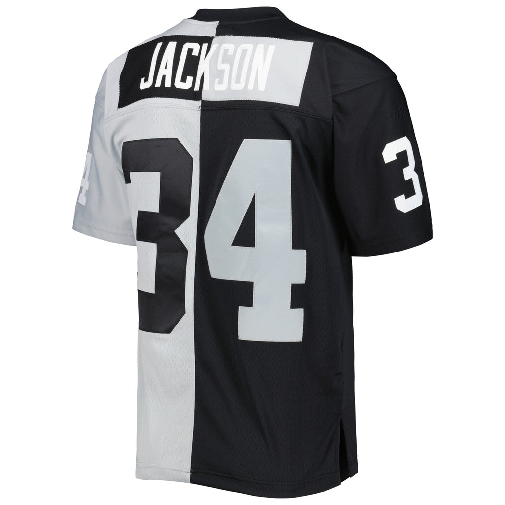 Las Vegas Raiders Bo Jackson Black/Silver 1988 Split Legacy Replica Jersey