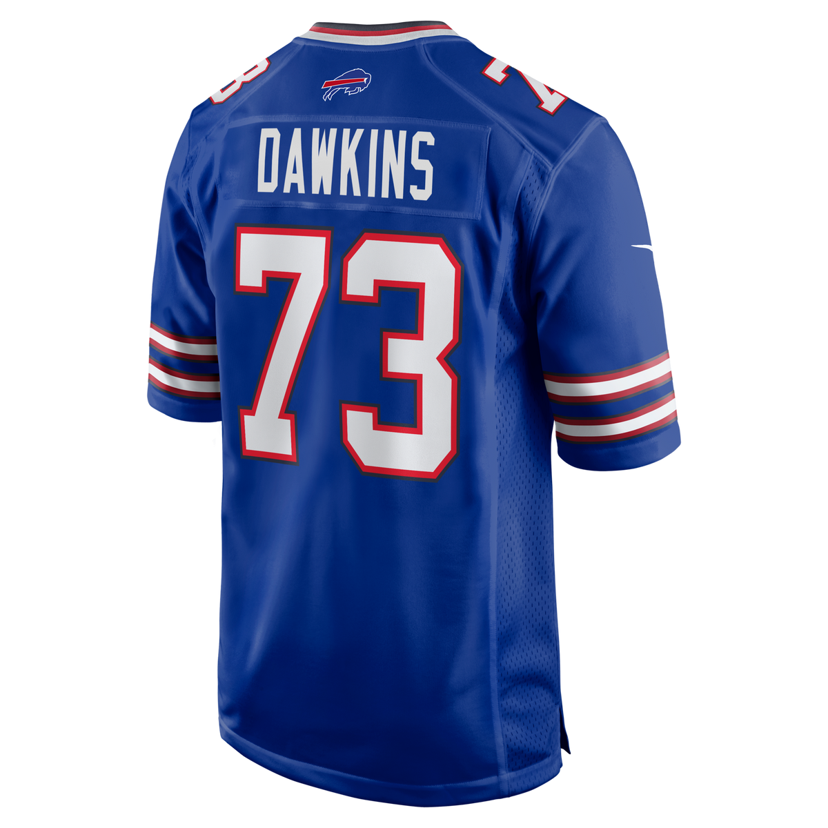 Buffalo Bills Dion Dawkins Royal Game Player Jersey