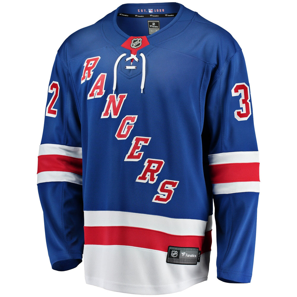 New York Rangers Jonathan Quick Blue Home Breakaway Jersey