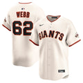 San Francisco Giants Logan Webb Cream Home Limited Player Jersey