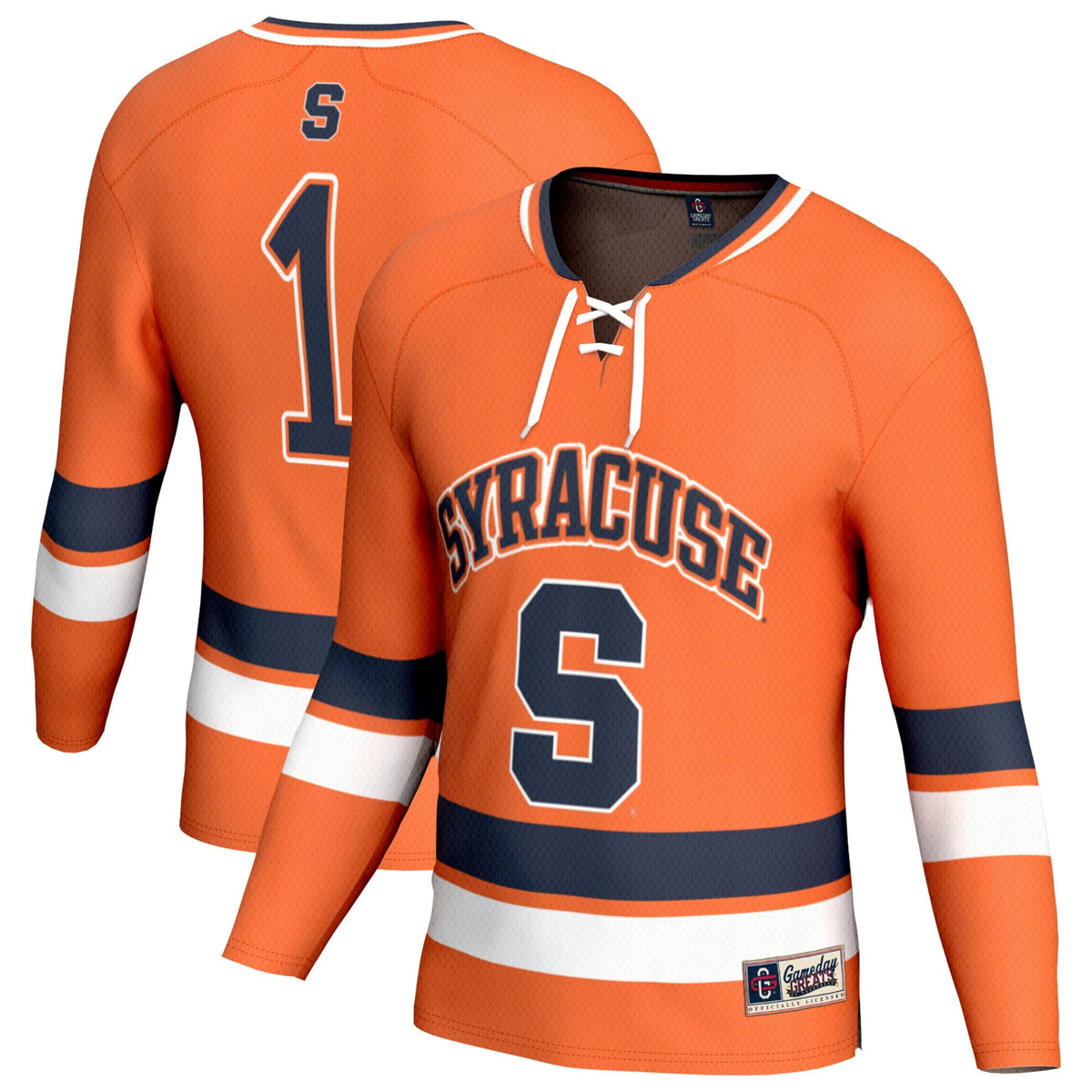 Syracuse Orange Lightweight Hockey Fashion Jersey - Orange
