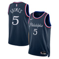 Philadelphia 76ers 2025/26 City Edition Swingman Jersey - Navy - Quentin Grimes