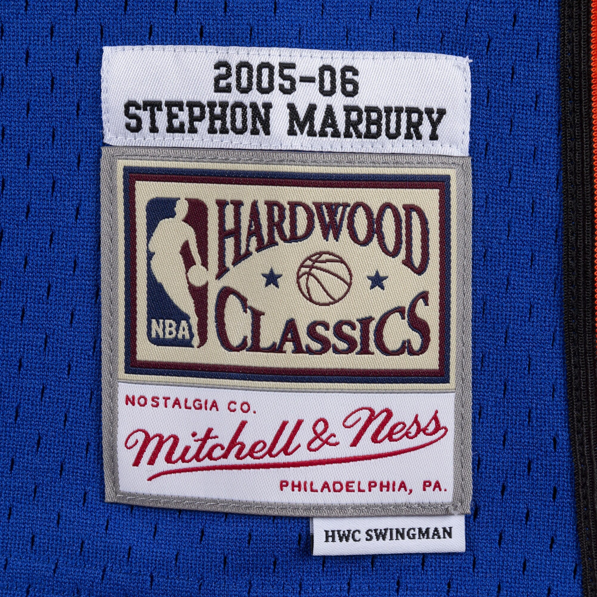 New York Knicks Stephon Marbury 2006 Swingman Authentic Jersey - Royal Blue