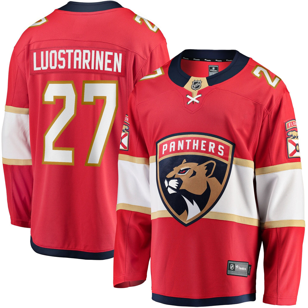 Florida Panthers Eetu Luostarinen Red Home Breakaway Player Jersey