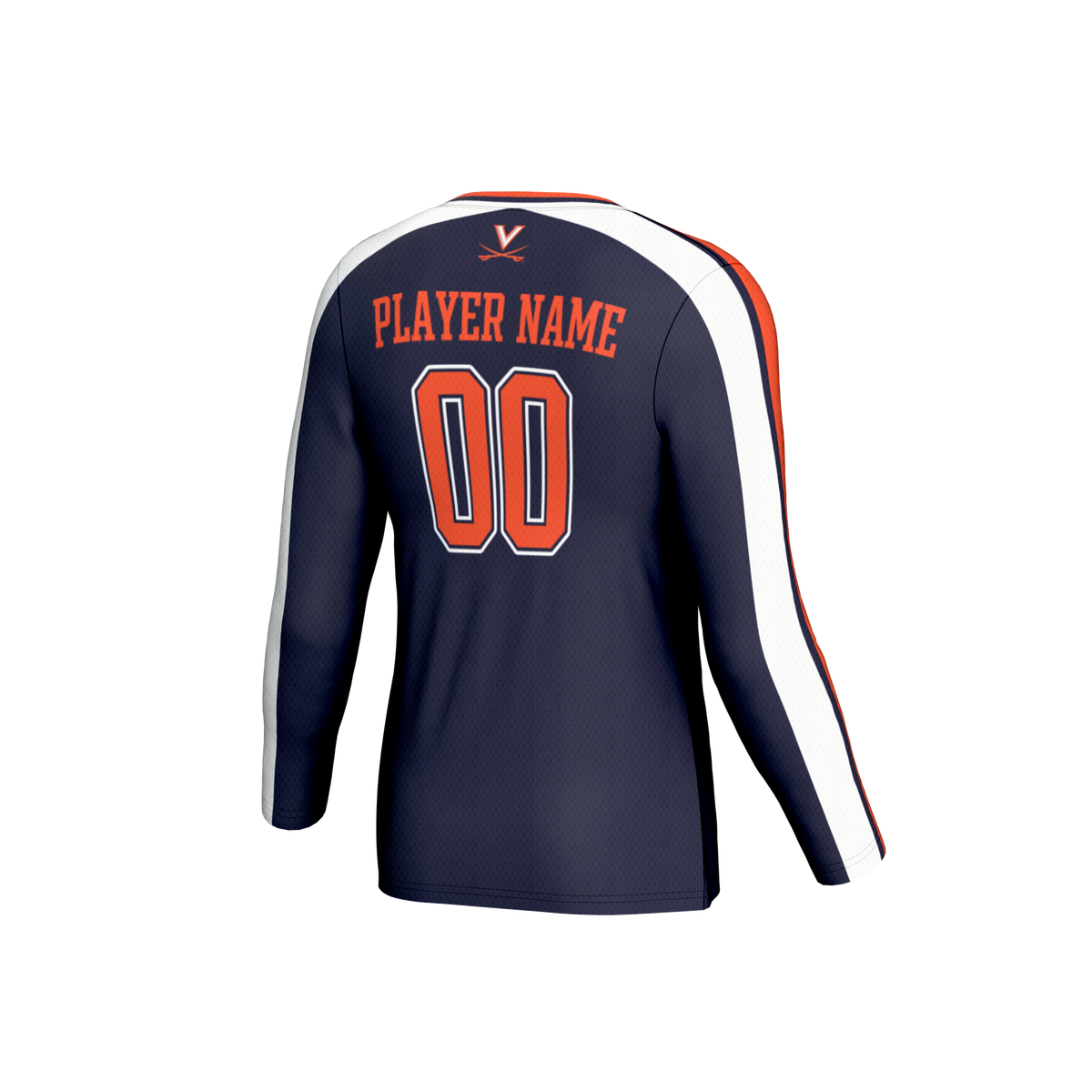 Virginia Cavaliers NIL Pick-A-Player Lightweight Collegiate Volleyball Fashion Jersey - Navy