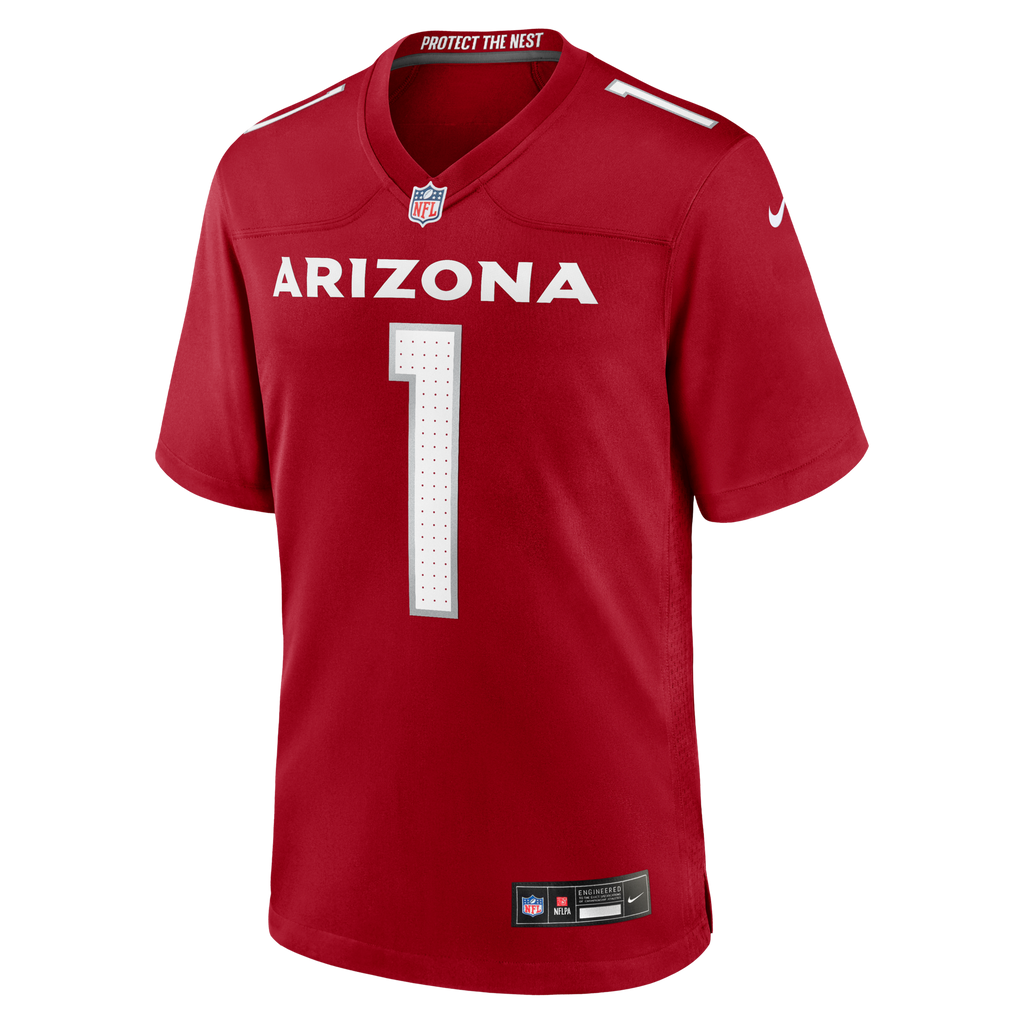Arizona Cardinals Mack Wilson Cardinal Team Game Jersey
