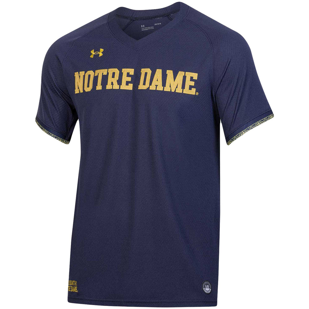 Notre Dame Fighting Irish Replica Baseball Jersey - Navy