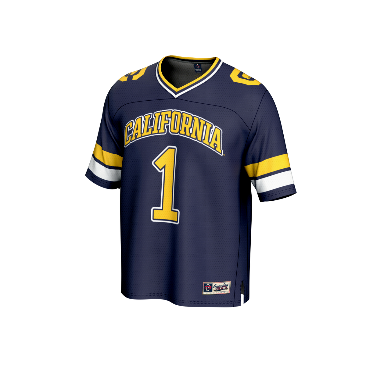 #1 Cal Bears Collegiate Football Fashion Jersey - Navy