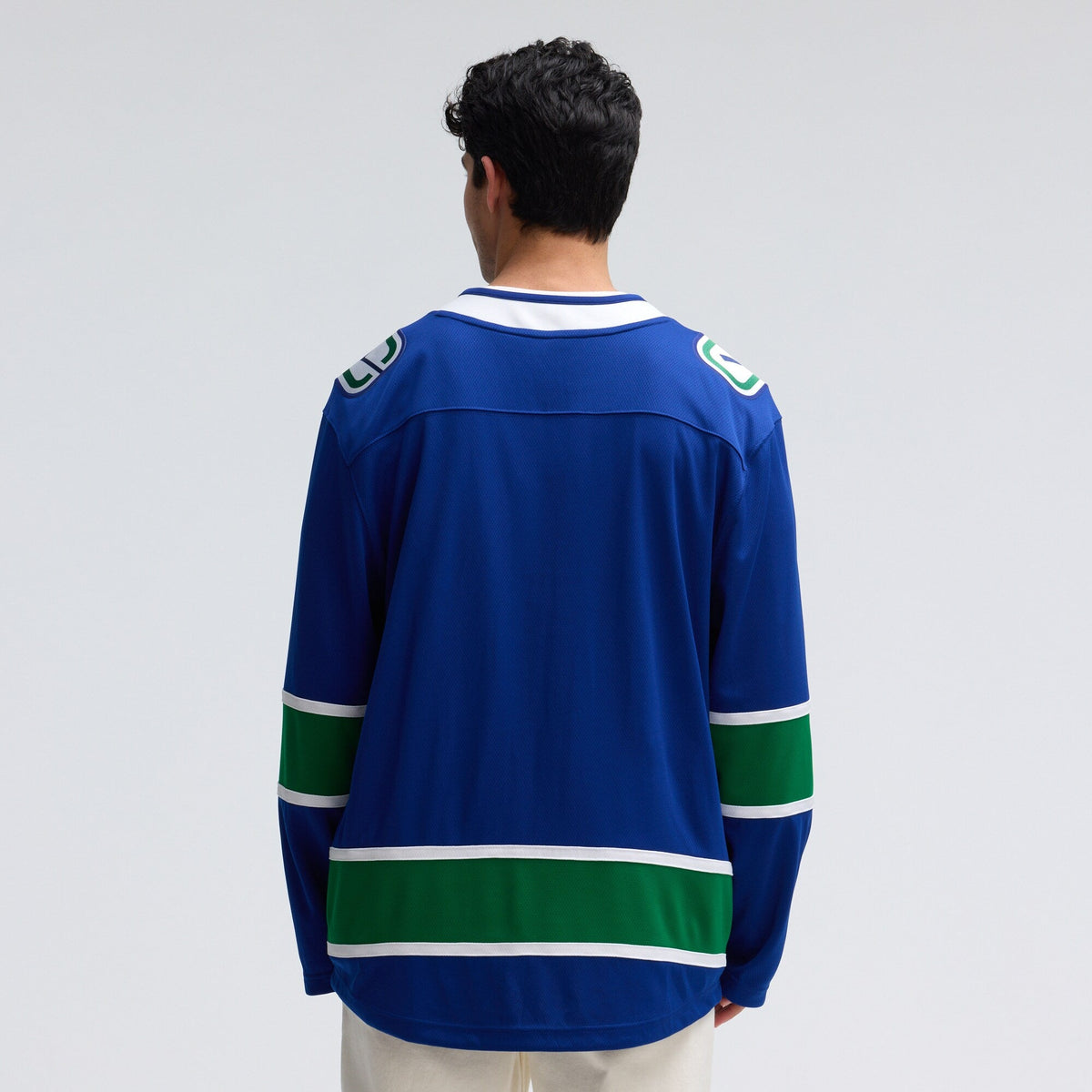 Vancouver Canucks Blue Home Team Breakaway Jersey