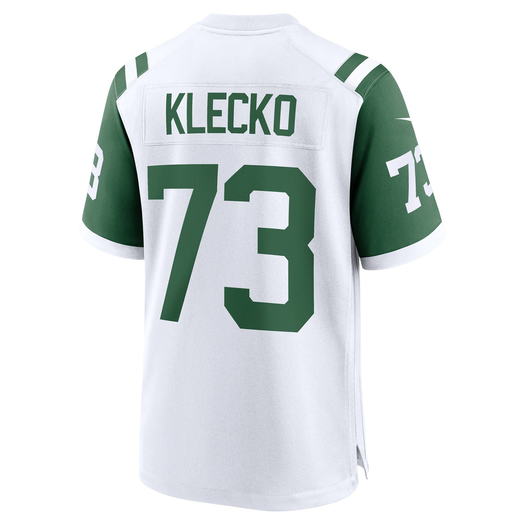 New York Jets Joe Klecko White Retired Player Alternate Game Jersey