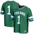 #1 Tulane Green Wave Collegiate Football Fashion Jersey - Green