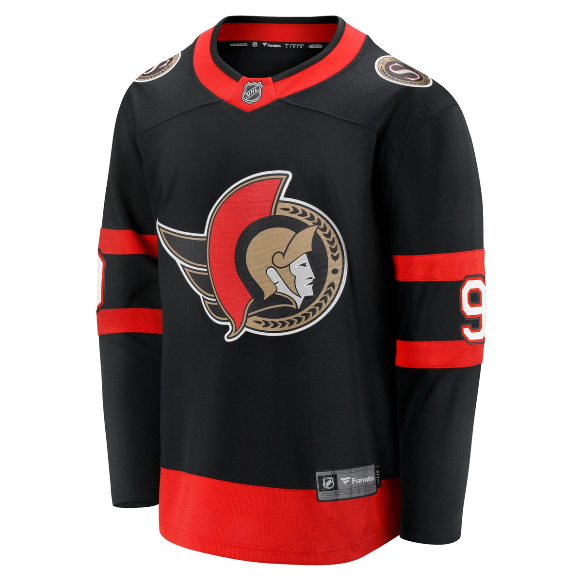 Ottawa Senators Josh Norris Black Home Breakaway Jersey