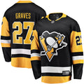 Pittsburgh Penguins Ryan Graves Black Home Breakaway Jersey