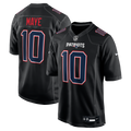 New England Patriots Drake Maye Carbon Black Game Jersey