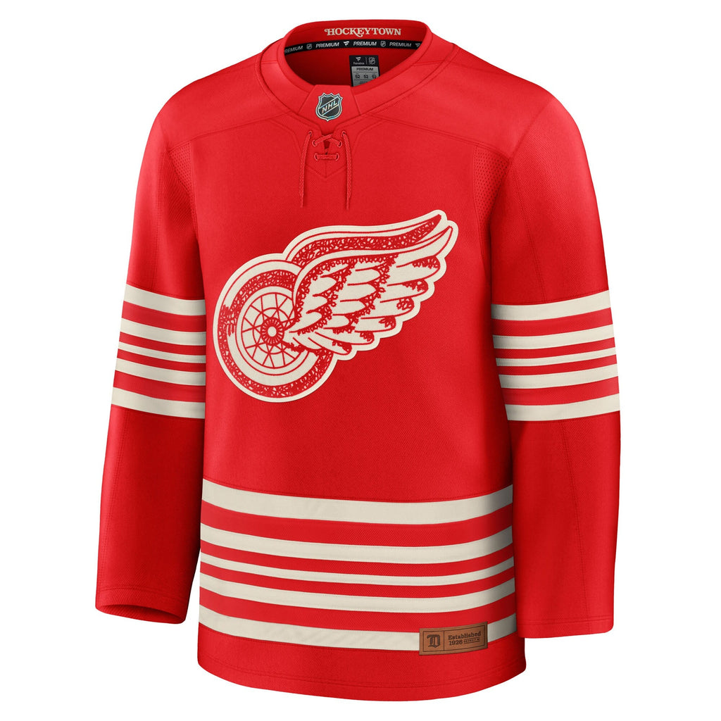 Detroit Red Wings Red Centennial Premium Jersey