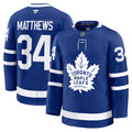 Toronto Maple Leafs Auston Matthews Blue Home Premium Jersey