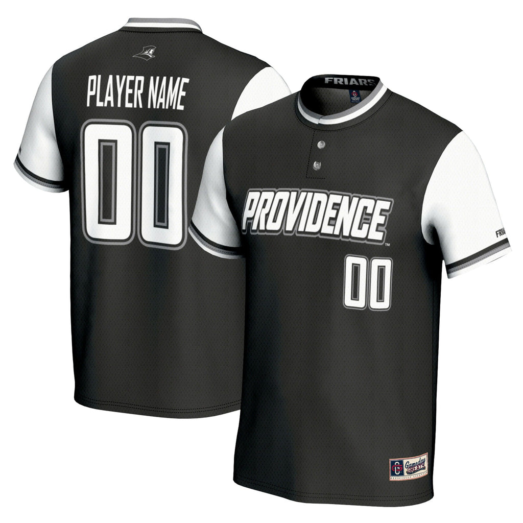 Providence Friars NIL Pick-A-Player Softball Lightweight Jersey - Black