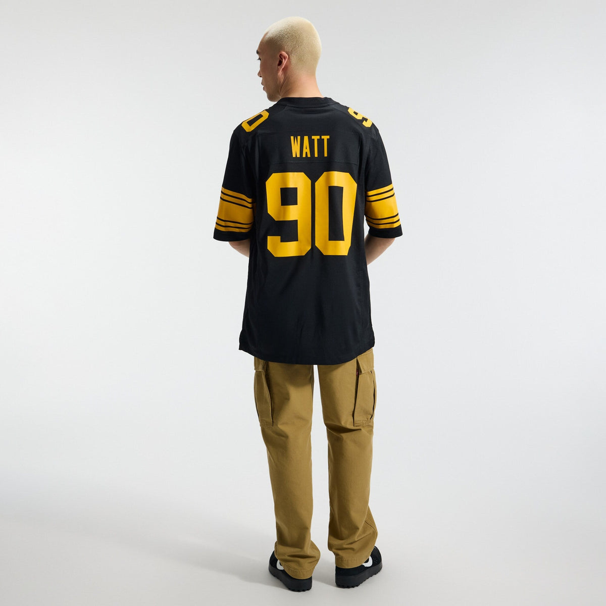 Pittsburgh Steelers T.J. Watt Black Alternate Game Jersey