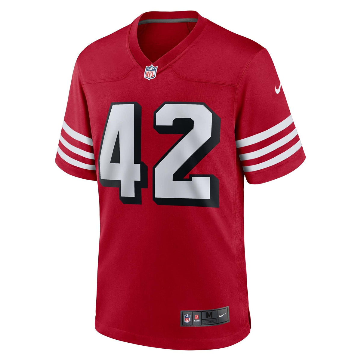 San Francisco 49ers Ronnie Lott Scarlet Retired Player Alternate Game Jersey