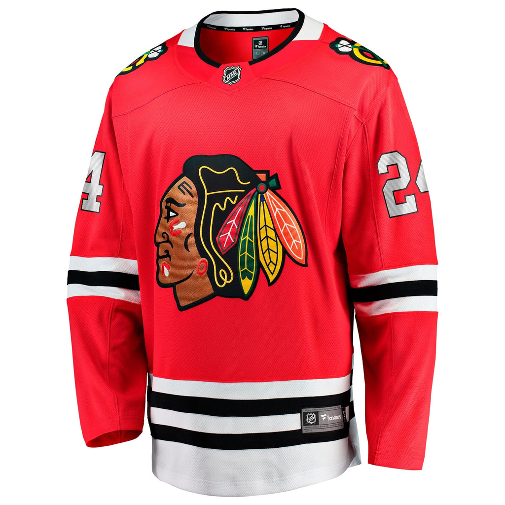 Chicago Blackhawks Sam Lafferty Red Home Breakaway Jersey