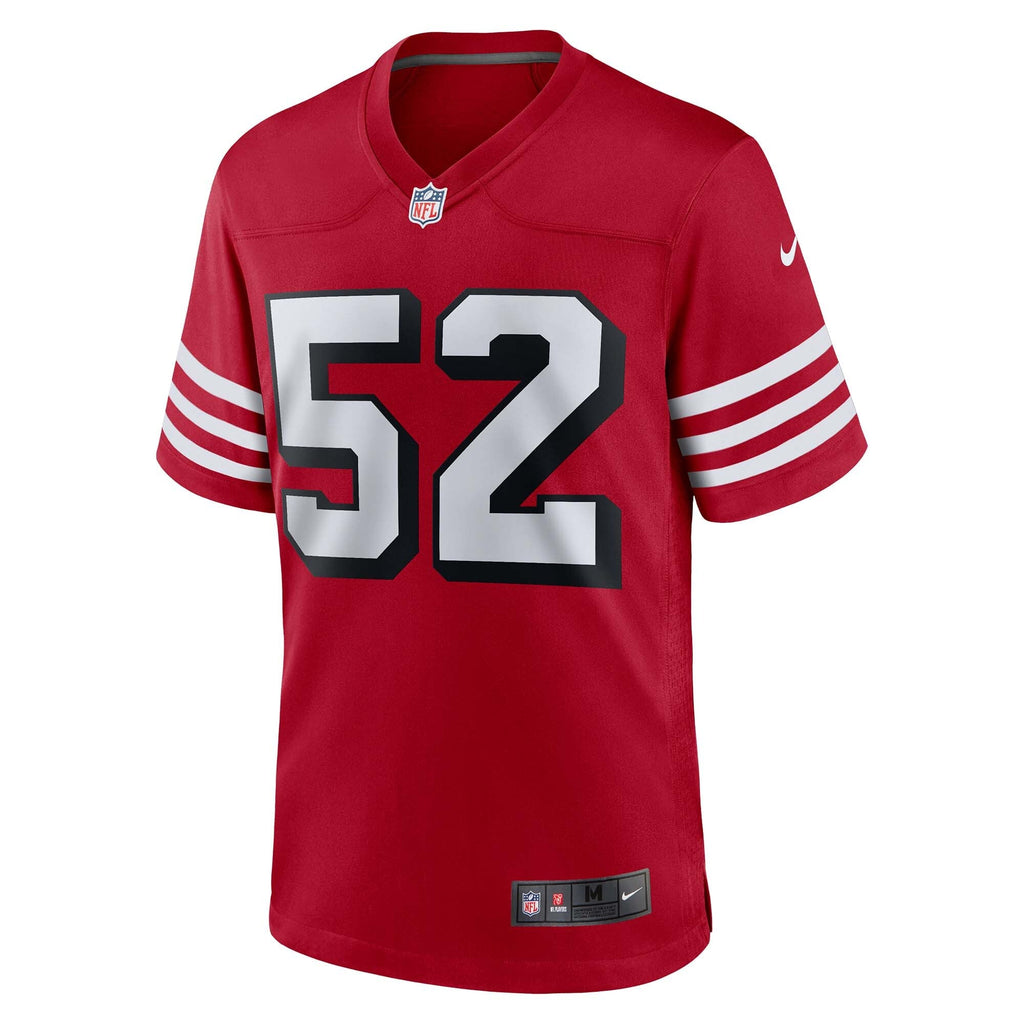 San Francisco 49ers Patrick Willis Scarlet Retired Player Alternate Game Jersey