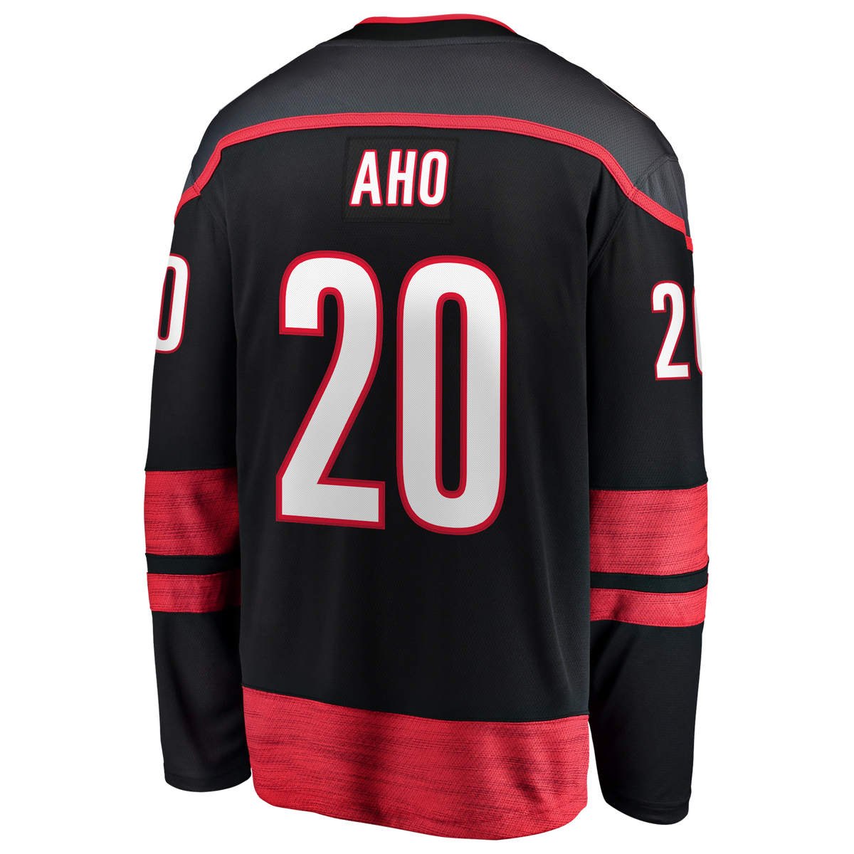 Carolina Hurricanes Sebastian Aho Black 2026 Stanley Cup Champions Home Breakaway Jersey