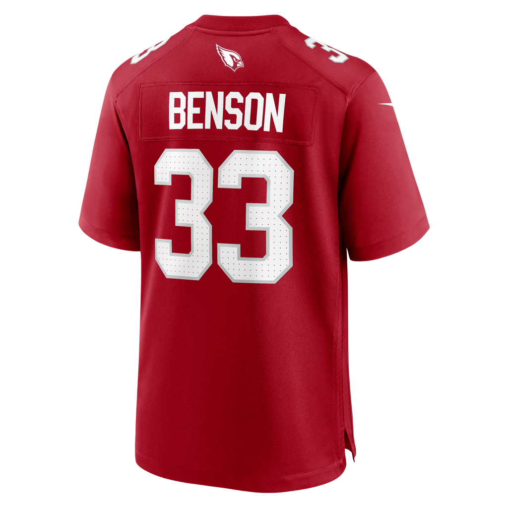 Arizona Cardinals Trey Benson Cardinal Team Game Jersey