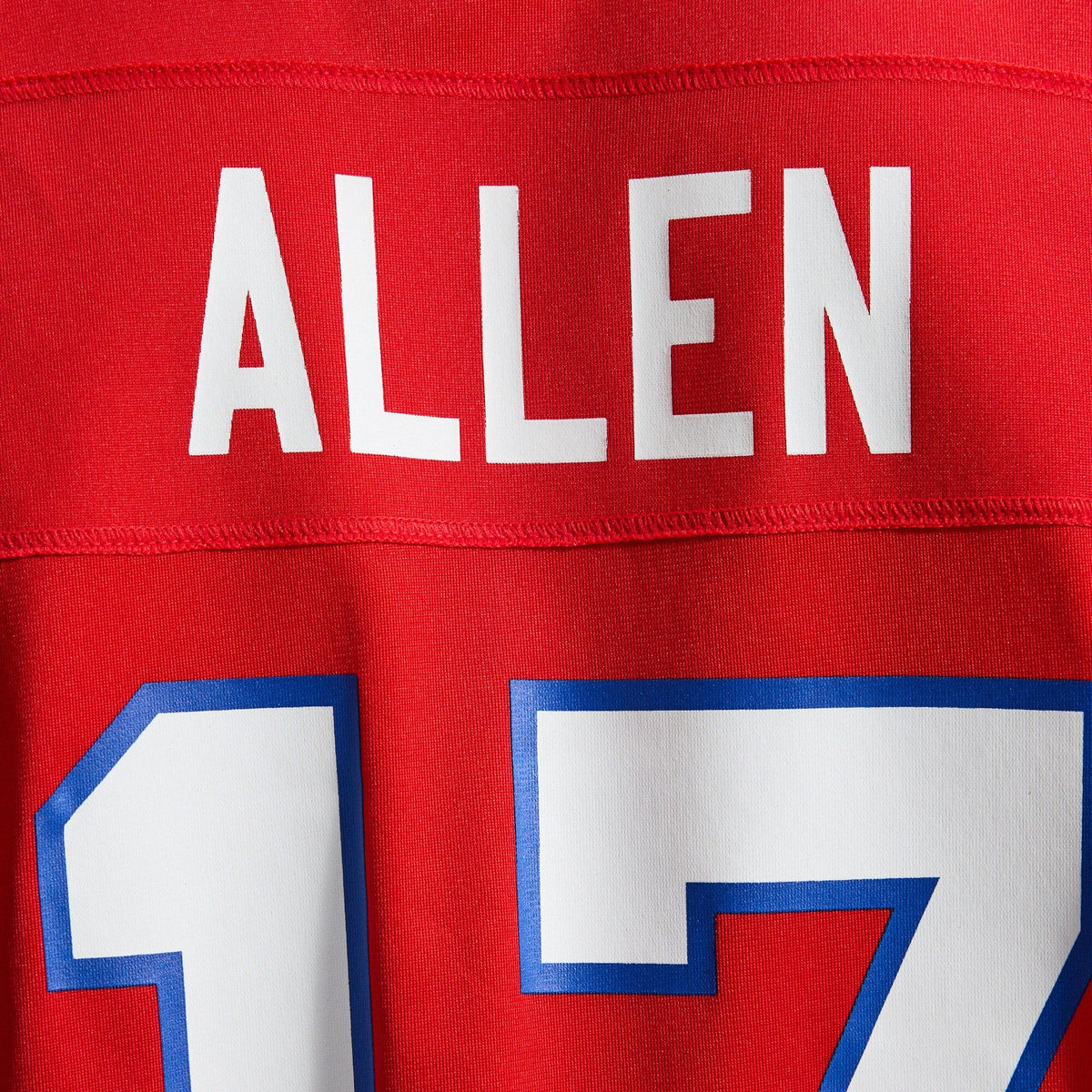 Buffalo Bills Josh Allen Red Alternate Game Player Jersey