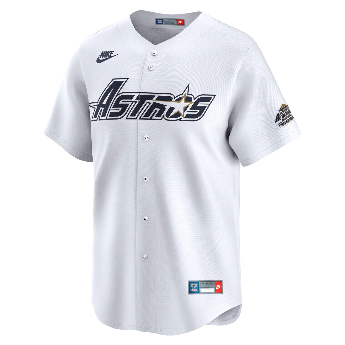 Houston Astros Craig Biggio White Throwback Cooperstown Collection Limited Jersey
