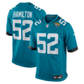Jacksonville Jaguars DaVon Hamilton Teal Game Jersey