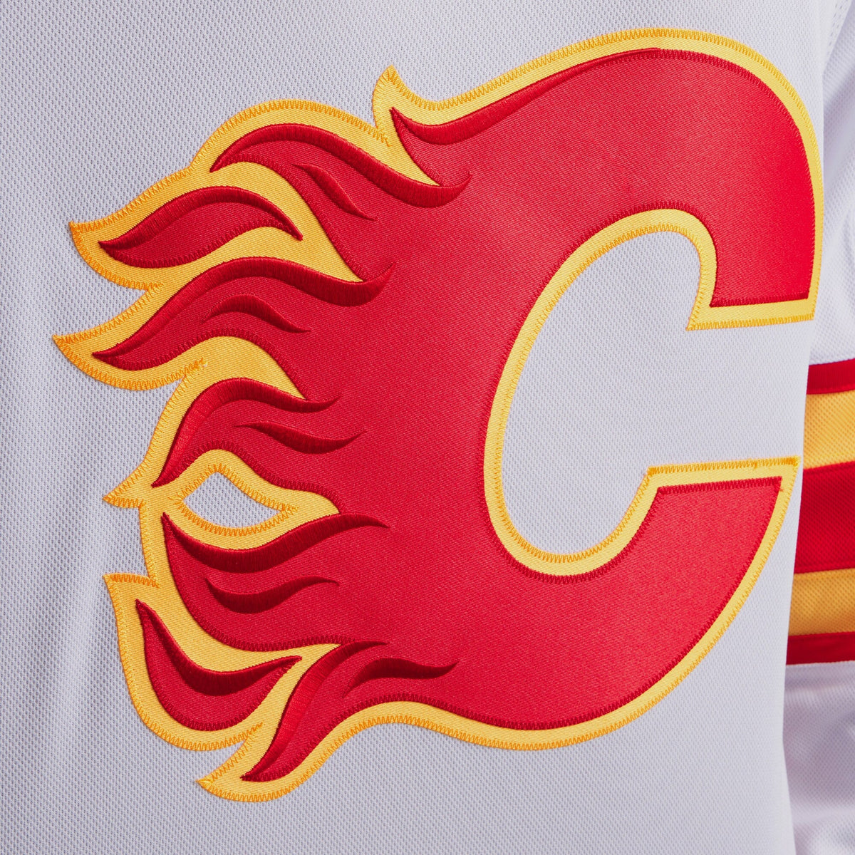 Calgary Flames White Away Premium Jersey